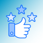 Review - Thumbs Up Gradient 150px